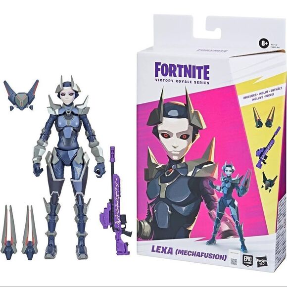 Fortnite Victory Royale Series LEXA (Mechafusion) Action Figure NEW Sealed - Picture 1 of 10